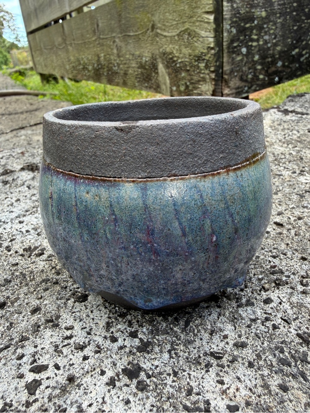 Studio Pottery Small Handmade Glaze Ceramic Cup Vase‎